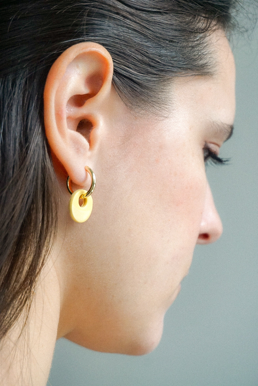 Círculo Desigual Amarillo
