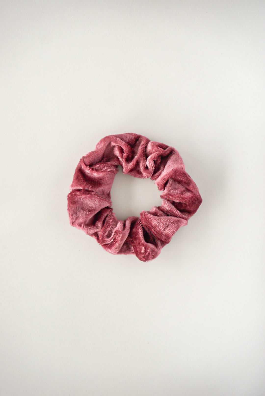 Scrunchie Terciopelo Rosa Oscuro