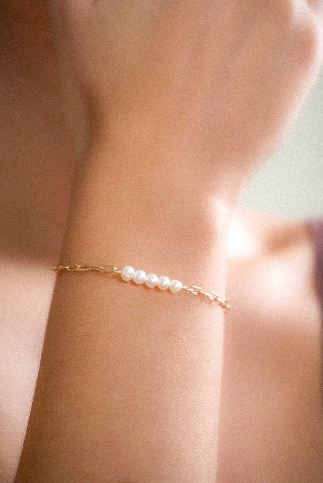 Pulsera Mini Perlas