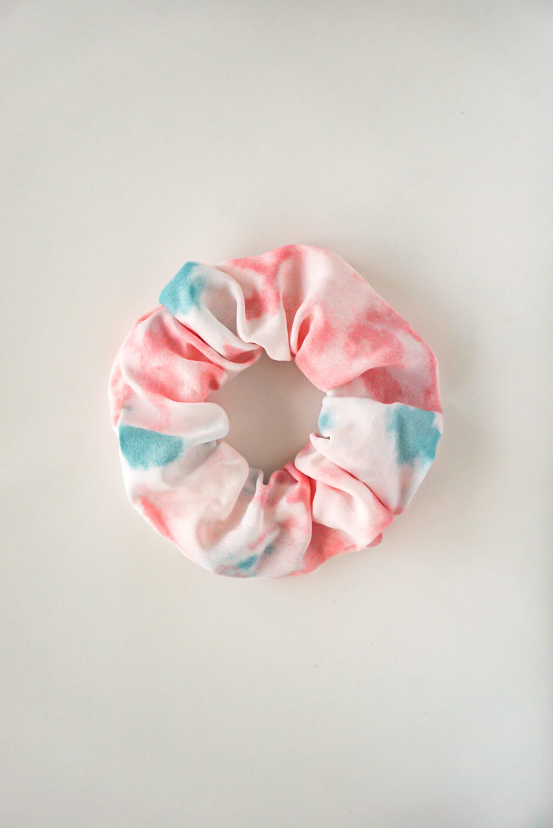 Scrunchie Tie Dye Rosa-Azul