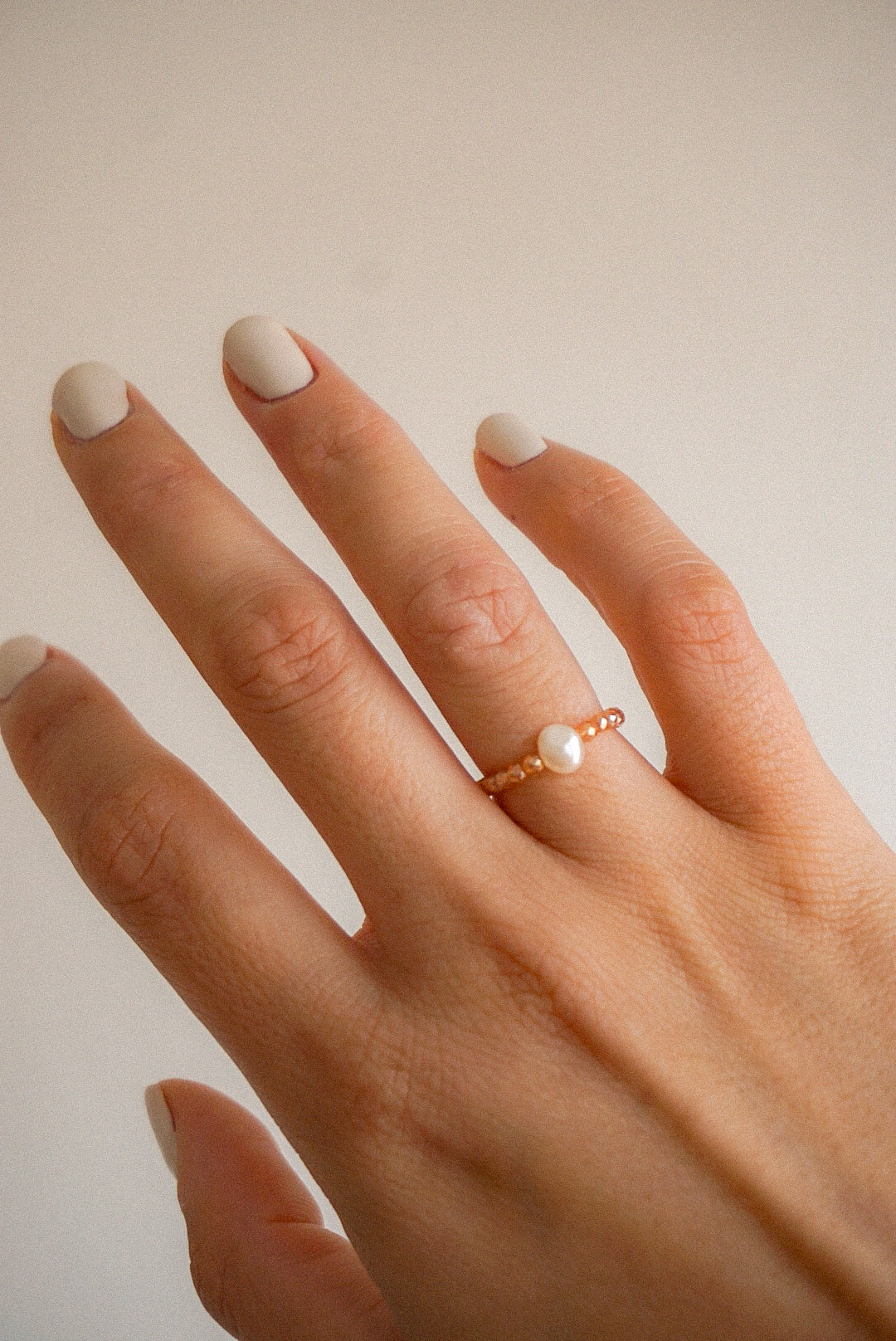 Anillo Ojo de Gato y Perla