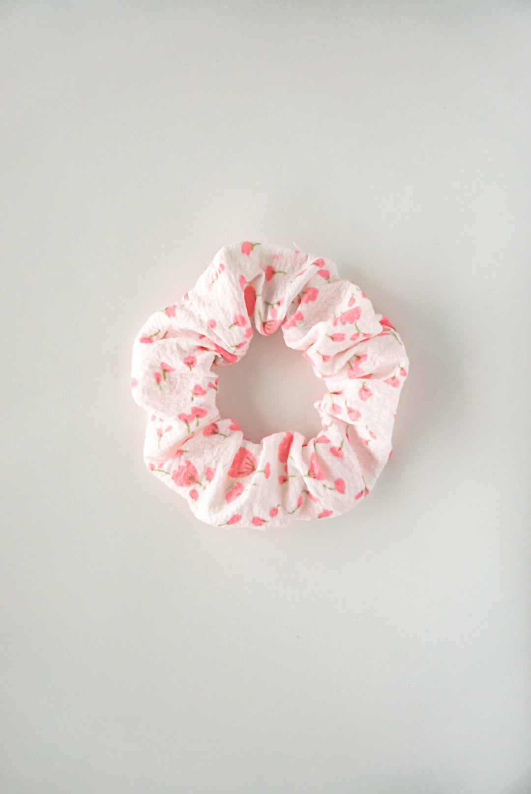 Scrunchie Amapolas Rosa