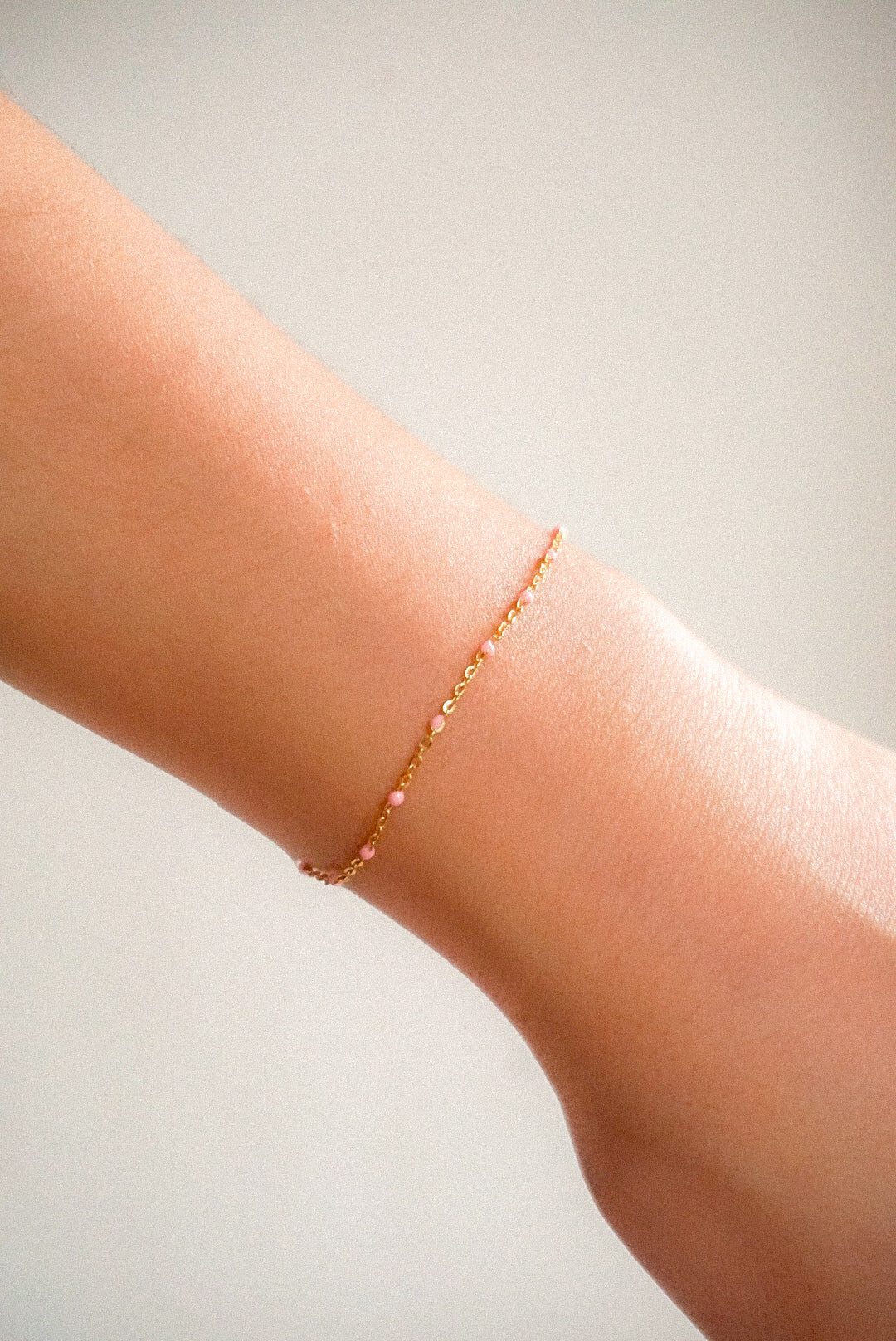 Pulsera Puntitos Rosa