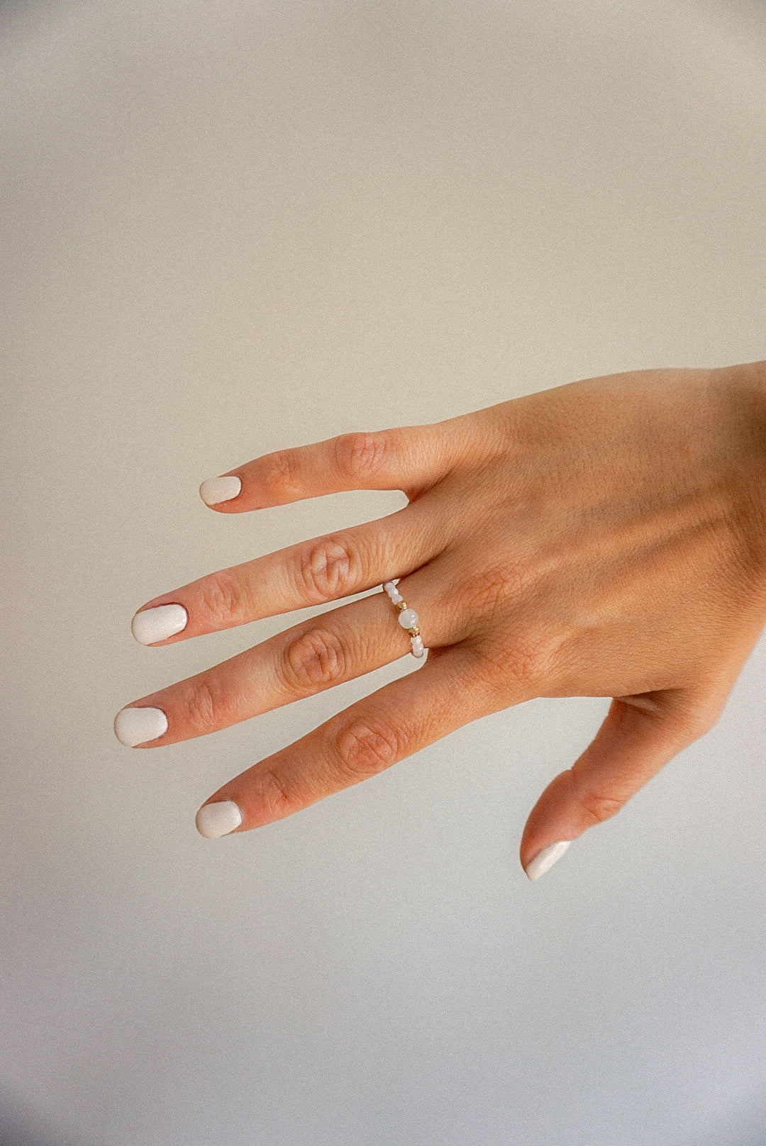 Anillo Piedra Luna y Ágata