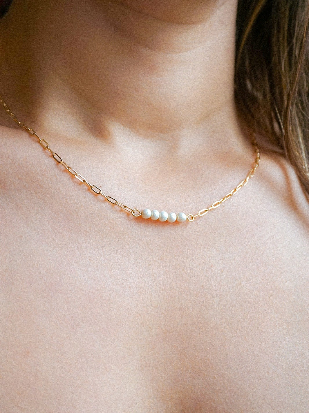 Colgante Mini Perlas