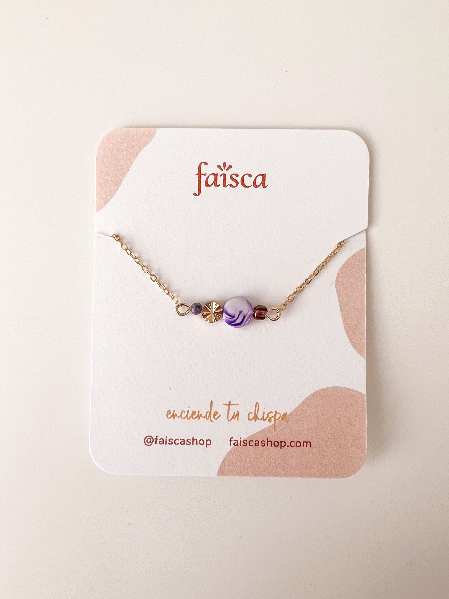 Pulsera Marmolado Violeta