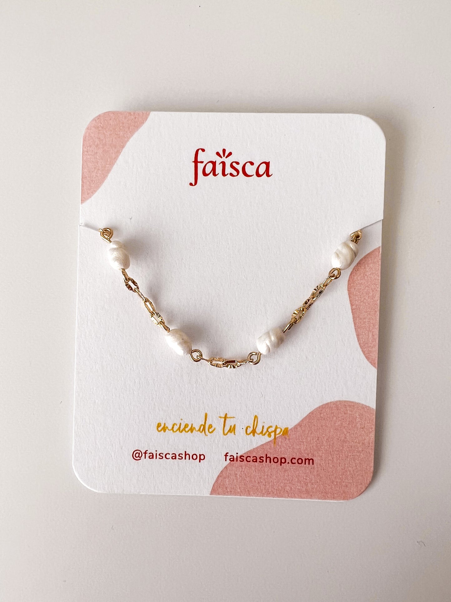 Pulsera Perlas Irregulares