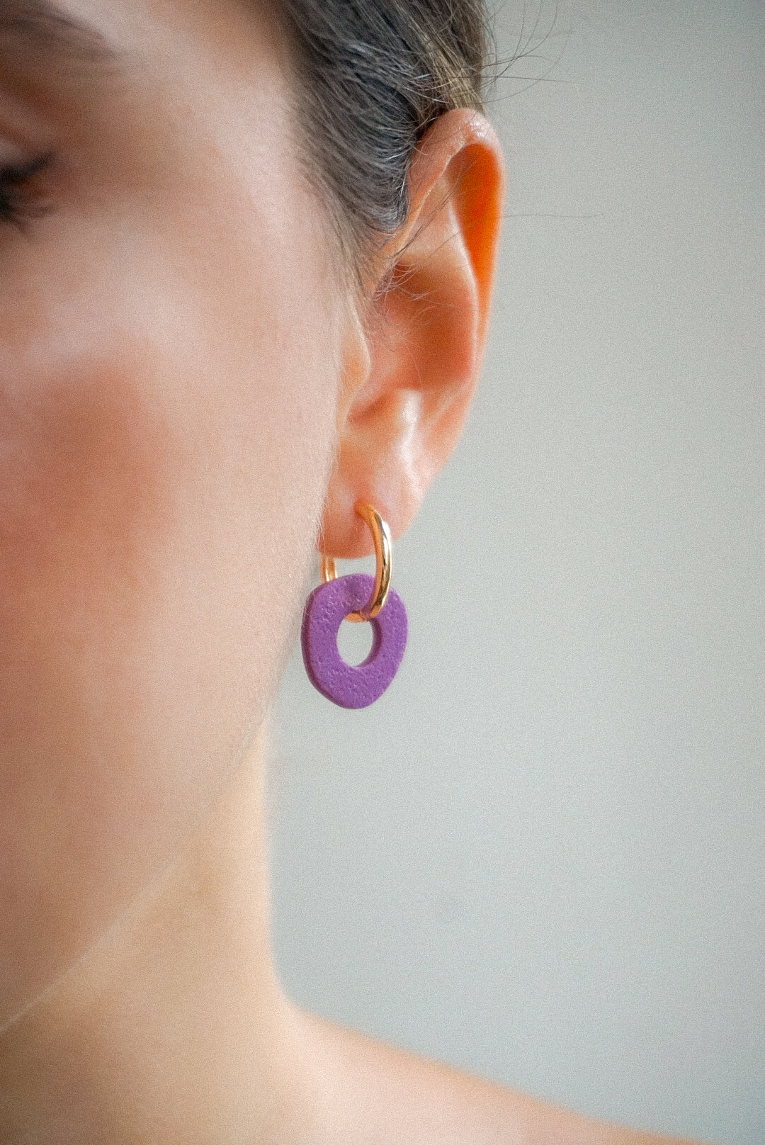 Círculo Irregular Violeta