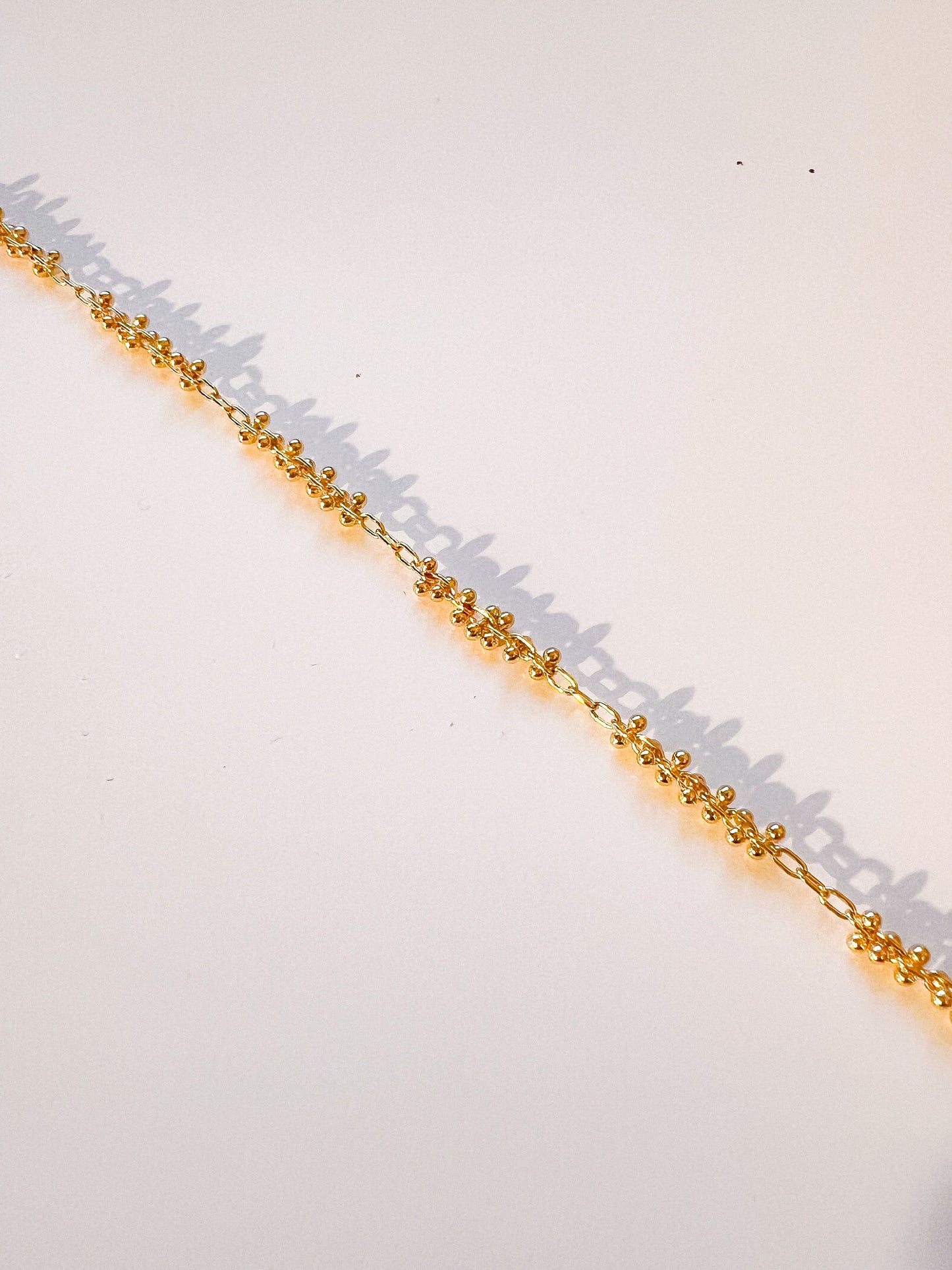 Pulsera Racimo Dorado